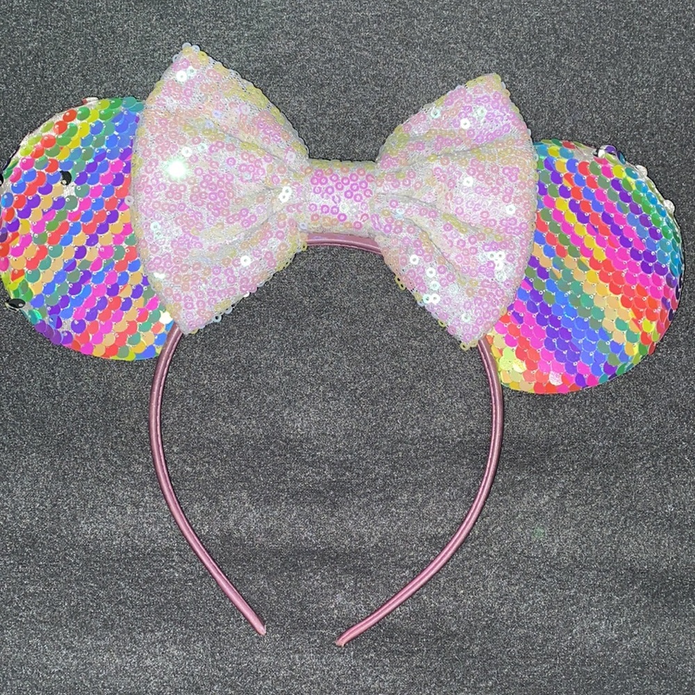 Disney Minnie Mouse ears headbands (3) - Picture 3 of 5